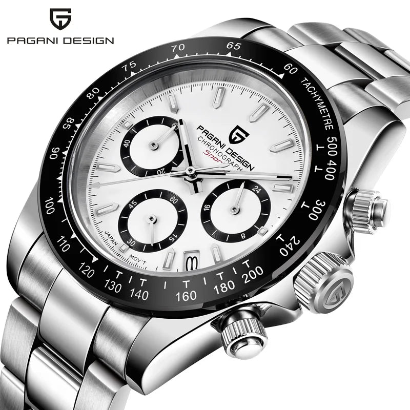 Fashion Brand PAGANI DESIGN Luxury High Quality Men Quartz Watch Sport & Business Waterproof Wristwatch Relogio Masculino 1644-1