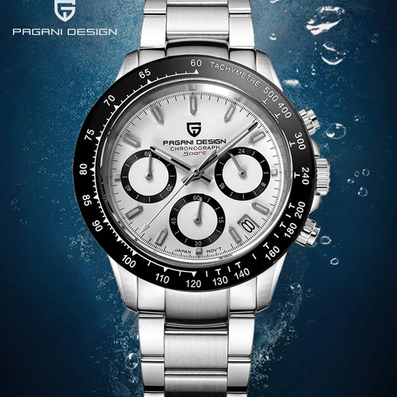 Fashion Brand PAGANI DESIGN Luxury High Quality Men Quartz Watch Sport & Business Waterproof Wristwatch Relogio Masculino 1644-0