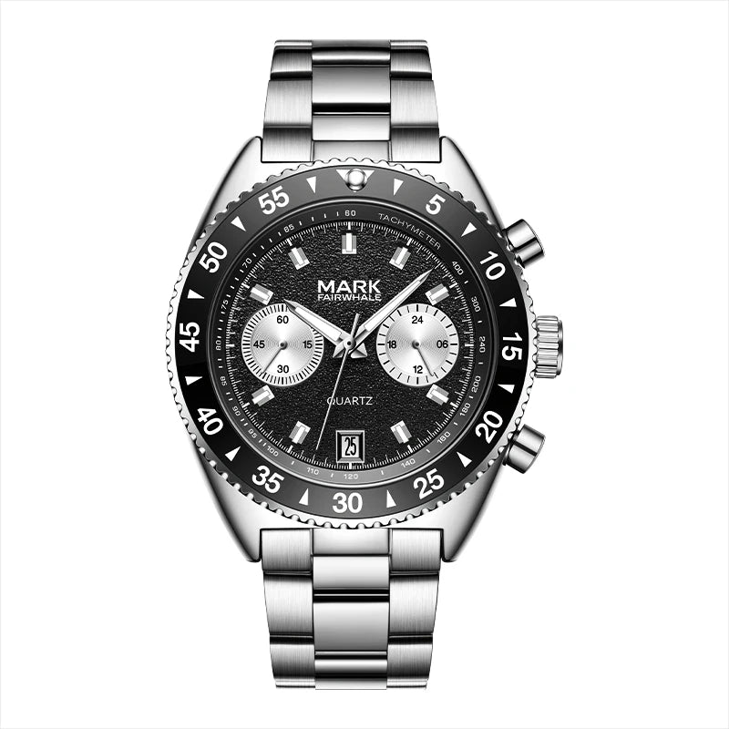 Mark Fairwhale Luxury Men High Luminous Waterproof Chronograph Men's Watch Men Quartz Watches-6