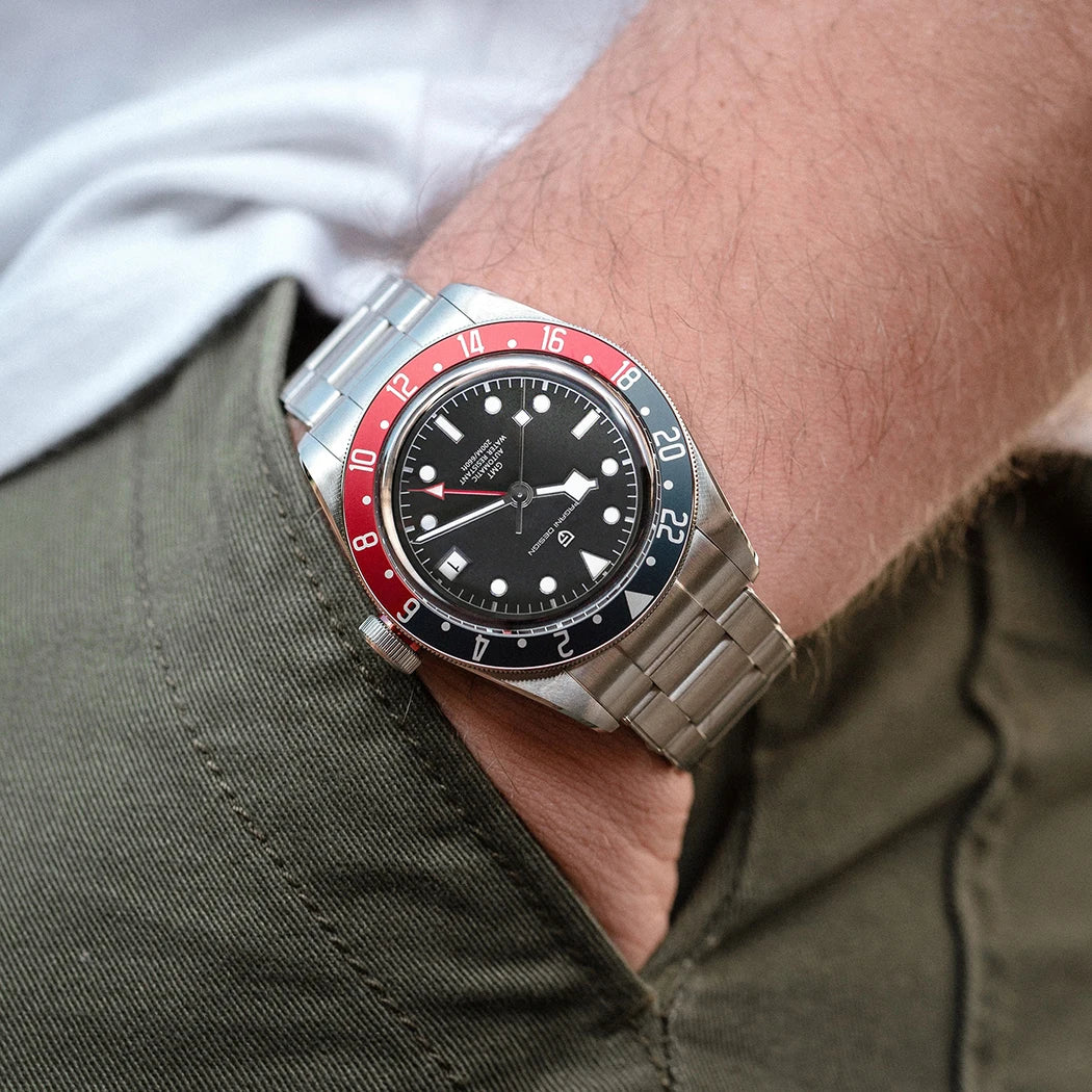 PAGANI DESIGN New BB58 GMT Tribute Series Mechanical Men Wristwatch 200M Waterproof Sapphire Mirror Automatic Watch for Men 1706-2