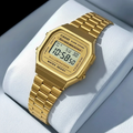 Casio Vintage (A168WEGM-90F) for Men & Women D158
