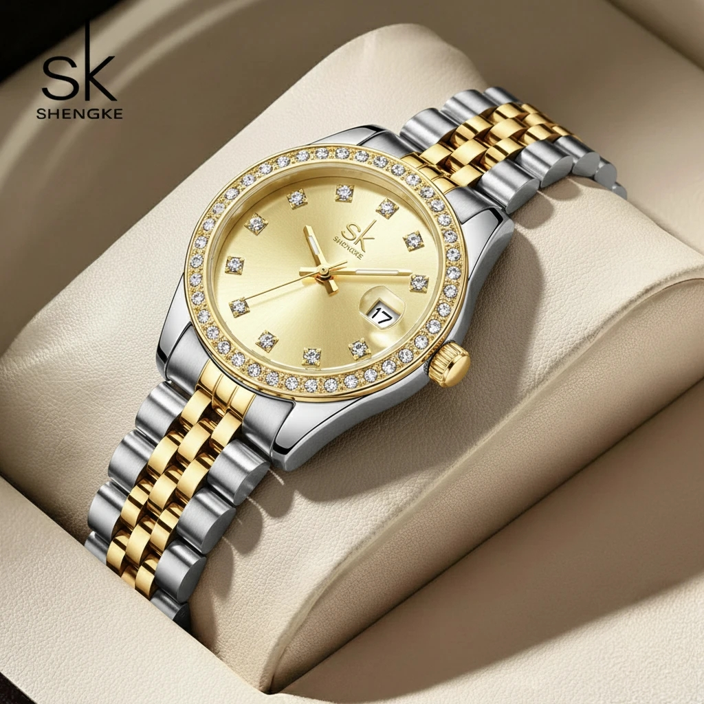 2025 Luxury Retro Art Classic Ladies  Quartz Wrist Watches Fashion Calendar Quality  Quartz Watch for Woman