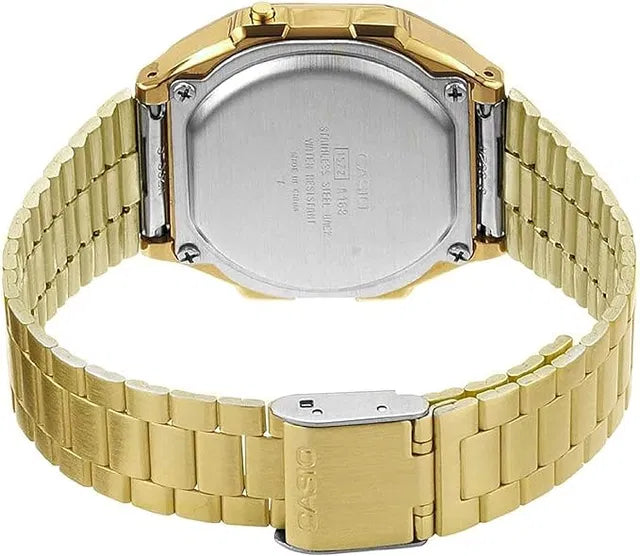 Casio Vintage (A168WEGM-90F) for Men & Women D158
